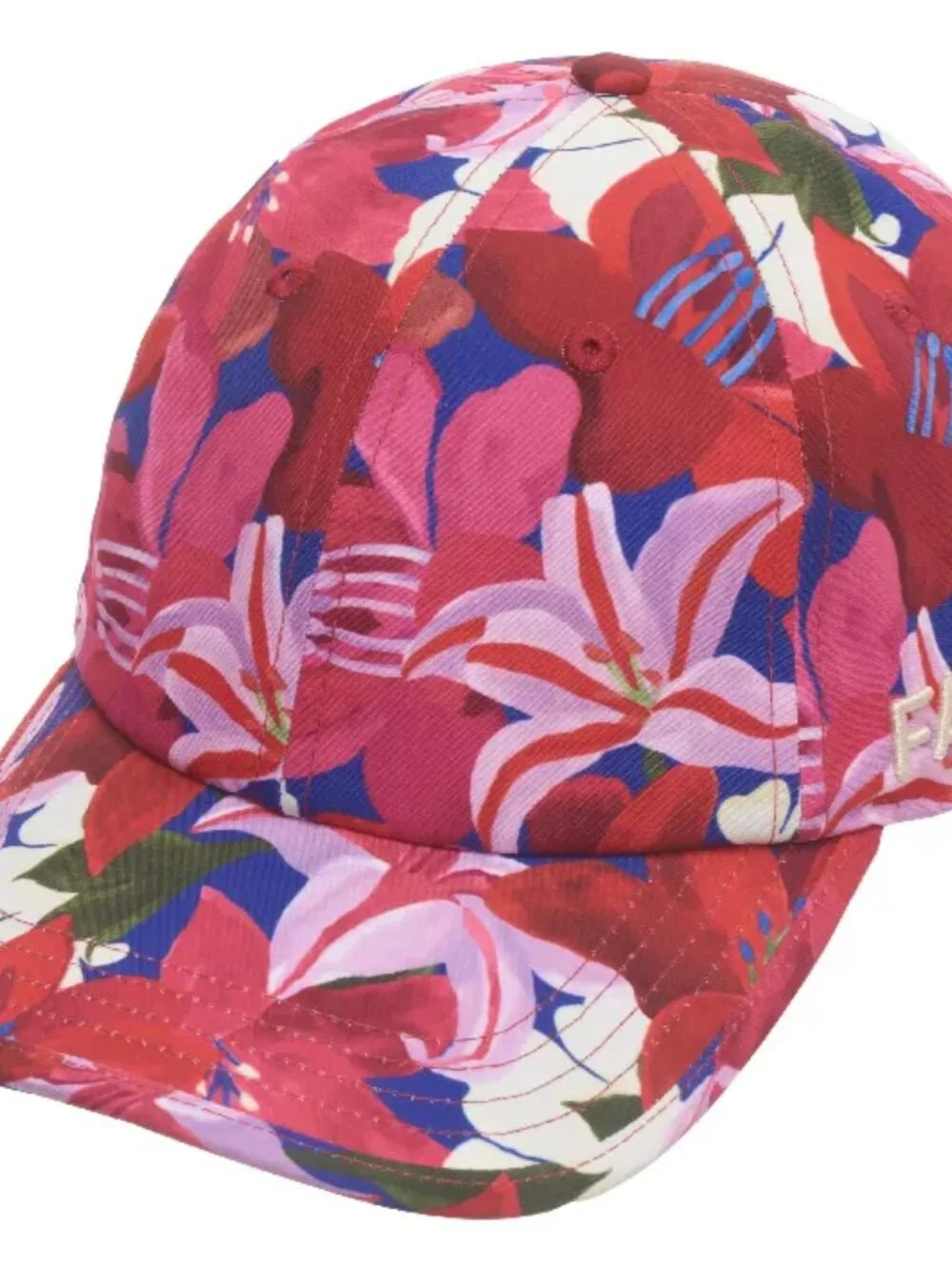 Rare FARM Rio Floral Watercolor Baseball Cap Hat NWT - Brazil Line Exclusive!!!